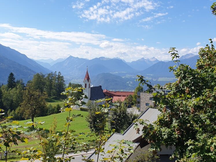 Alpenpanorama von Moesern bei Seefeld ins Inntal